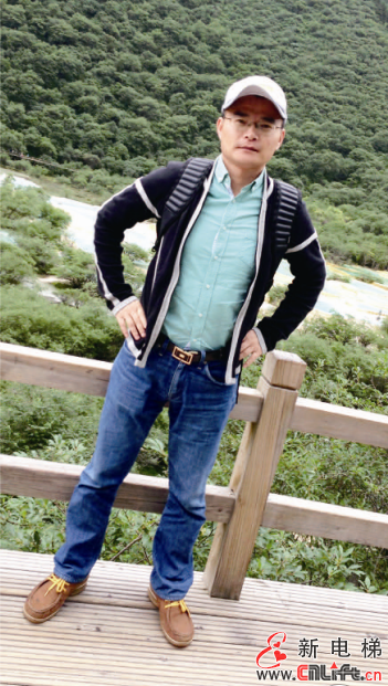 访舒马克电梯有限公司董事长黄忠平(图3)
