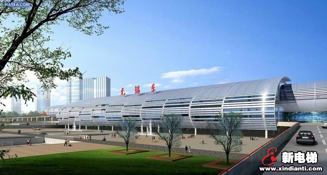 康力电梯经典工程展示-京沪高铁无锡东站(图1)