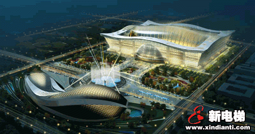 康力电梯经典工程展示-新世纪环球中心(图1)