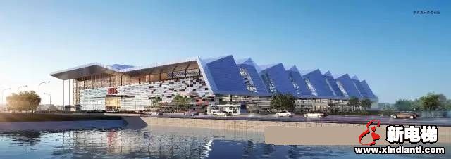 康力电梯苏城再添新作----中标苏州首座运贸综合体(图1)