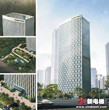 康力电梯经典工程展示-上海龙之梦雅仕大厦(图1)
