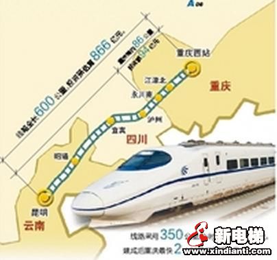 电梯关注：渝昆高铁建成后，2小时交通圈内建筑开发热点(图1)