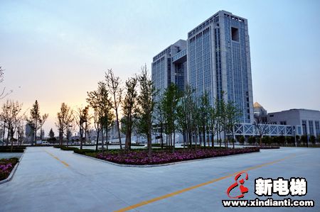 康力电梯经典工程展示-吴江大厦(图1)