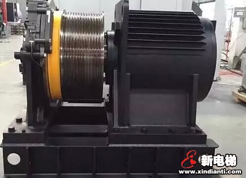 中国制造的第一台电梯速度13米/秒超高速电梯主机诞生(图2)