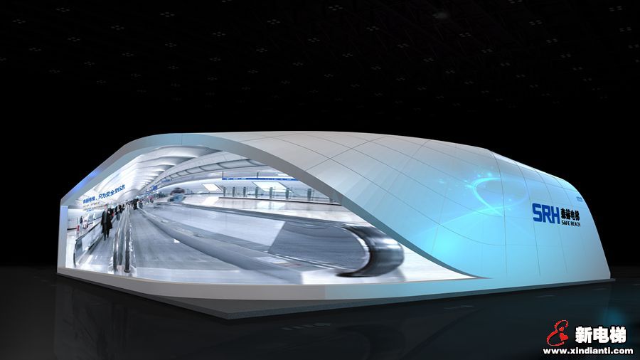 森赫电梯展台抢先看－－航母创意(图3)