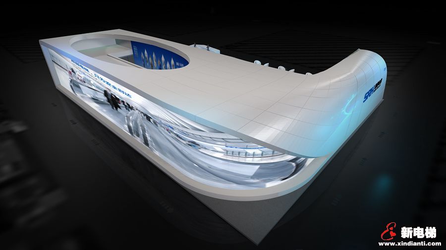 森赫电梯展台抢先看－－航母创意(图6)