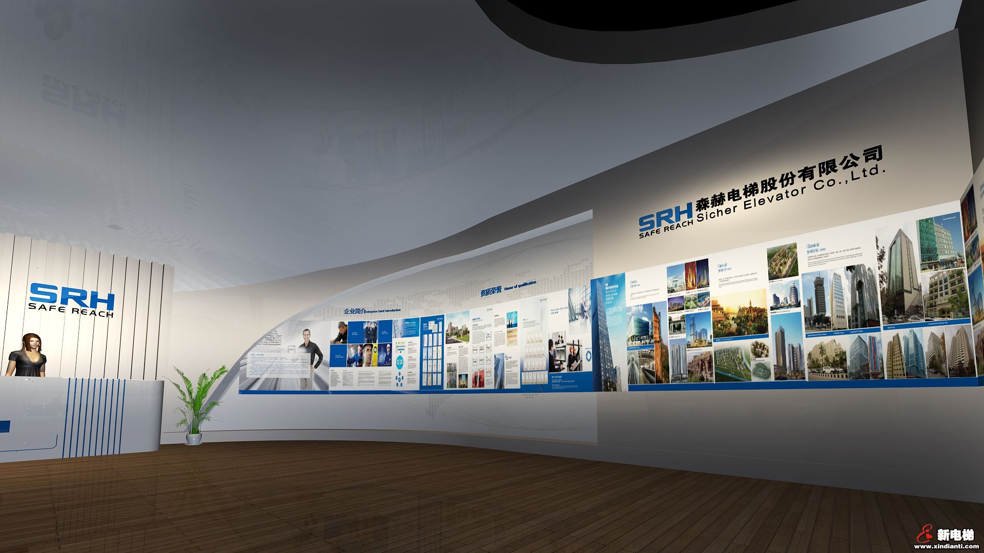 森赫电梯展台抢先看－－航母创意(图9)