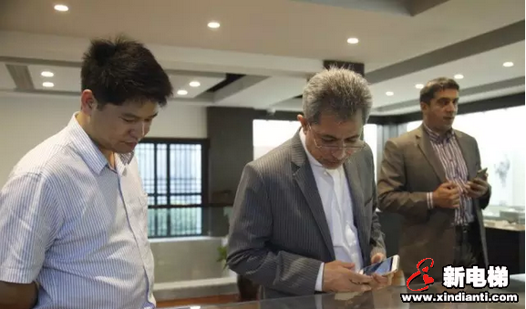 伊朗伊斯兰共和国驻上海总领事馆总领事伊瓦什访问森赫电梯(图4)