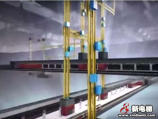 伦敦为缓解交通压力，欲将地铁电梯直达办公楼(图2)