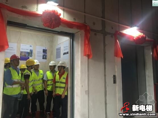 北京第一高楼中国尊全球首部通力跃层电梯正式启用(图4)