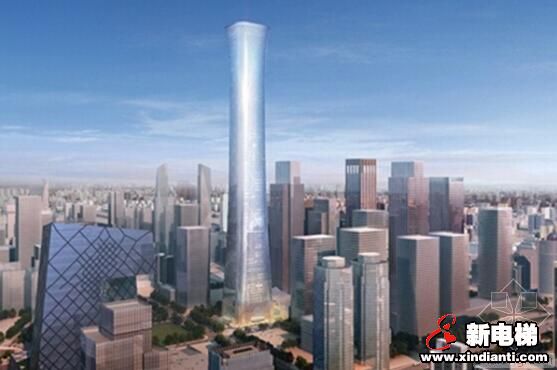 北京第一高楼中国尊全球首部通力跃层电梯正式启用(图7)