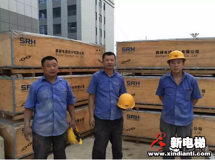 森赫电梯：奋战高温 确保电梯安全运行(图1)