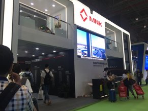 默纳克电梯展台2018上海