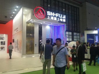 上海富士电梯展台2018上海