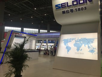 申龙电梯展台2018上海