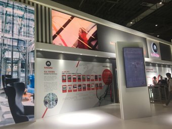 迅达电梯展台2018上海(图2)