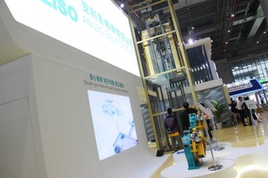 安利索电梯展台2018上海(图2)