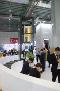 科莱曼电梯展台2018上海(图2)