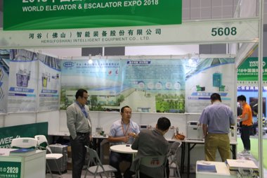 河谷（佛山）智能装备股份展台2018上海