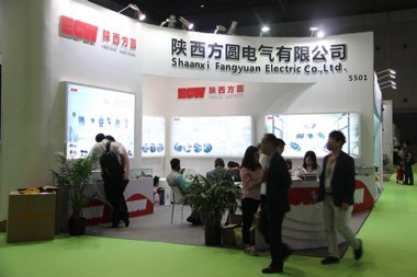 陕西方圆电气展台2018上海