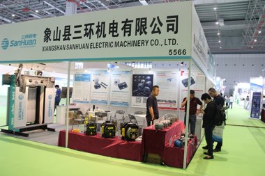 象山县三环机电展台2018上海