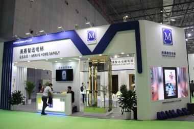 苏州美嘉智选电梯展台2018上海(图3)