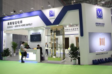 苏州美嘉智选电梯展台2018上海(图4)