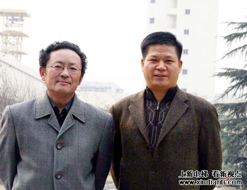 访苏州东南液压电梯有限公司总裁秦健聪(图2)