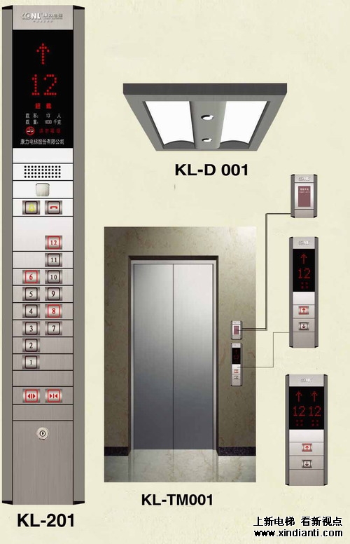 康力CANNY银燕 KLKS 小机房电梯(图2)