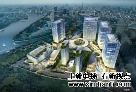 迅达电梯商务楼经典工程