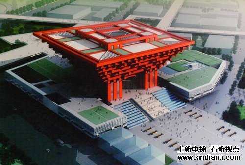 迅达让你空中体验2010世博中国馆(图1)