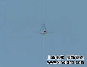 美设计出激光动力太空电梯 成功爬升900米