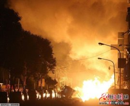 视频：台湾爆炸至23死271伤 2人仍被压废墟下
