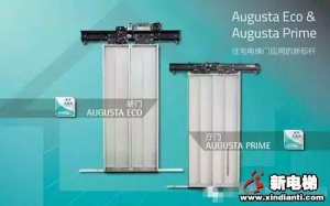 威特电梯发布住宅梯市场的新款轿门Augusta ECO和厅门Augusta Pri