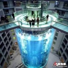 世界上最美的电梯，带你畅游海底世界