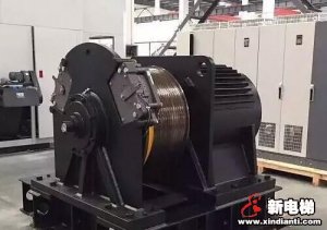 中国制造的第一台电梯速度13米/秒超高速电梯主机诞生