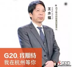 参加B20的王水福接受媒体采访——开放是全球经济发展的必由之路