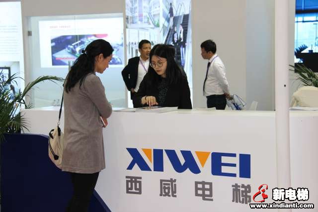 西威电梯2019廊坊展台2019廊房展台(图2)