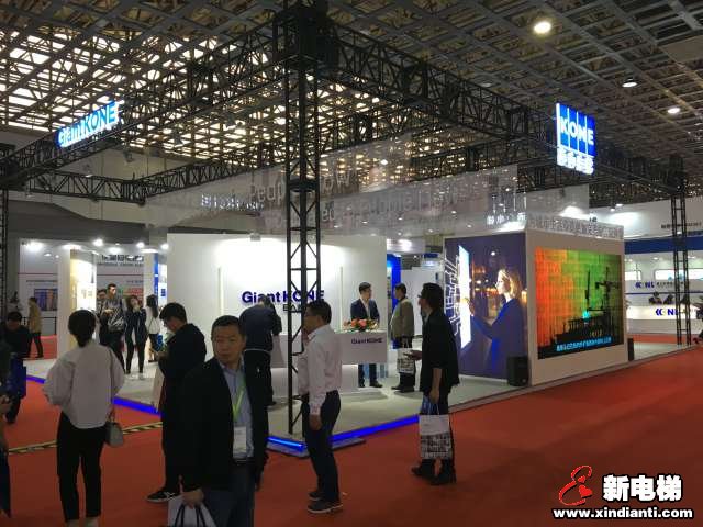 巨人通力电梯2019廊坊展台(图1)