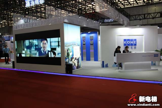 巨人通力电梯2019廊坊展台(图6)