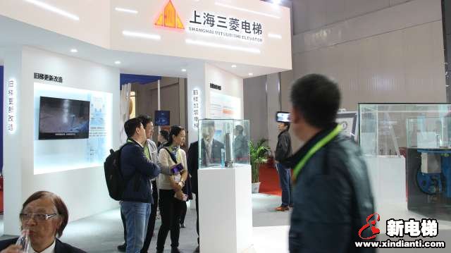 上海三菱电梯2019廊坊展台(图5)