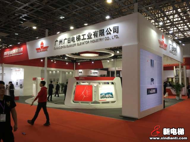广州广日电梯工业有限公司2019廊坊展台(图1)