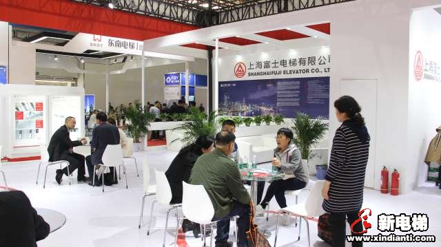 上海富士电梯2019廊坊展台(图4)