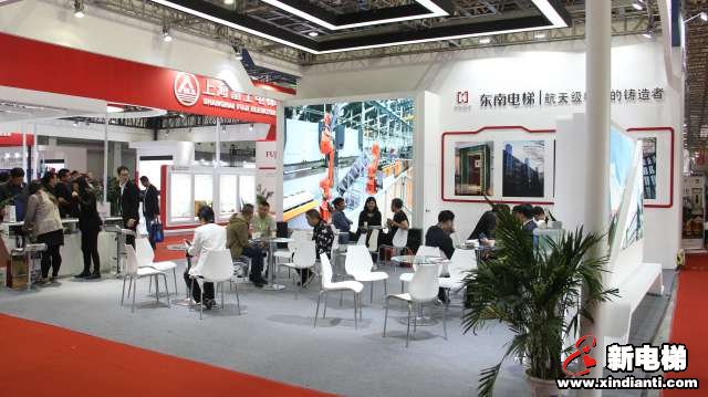 东南电梯2019廊坊展台(图1)