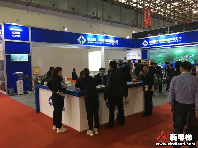 山东富士制御电梯有限公司2019廊坊展台(图4)