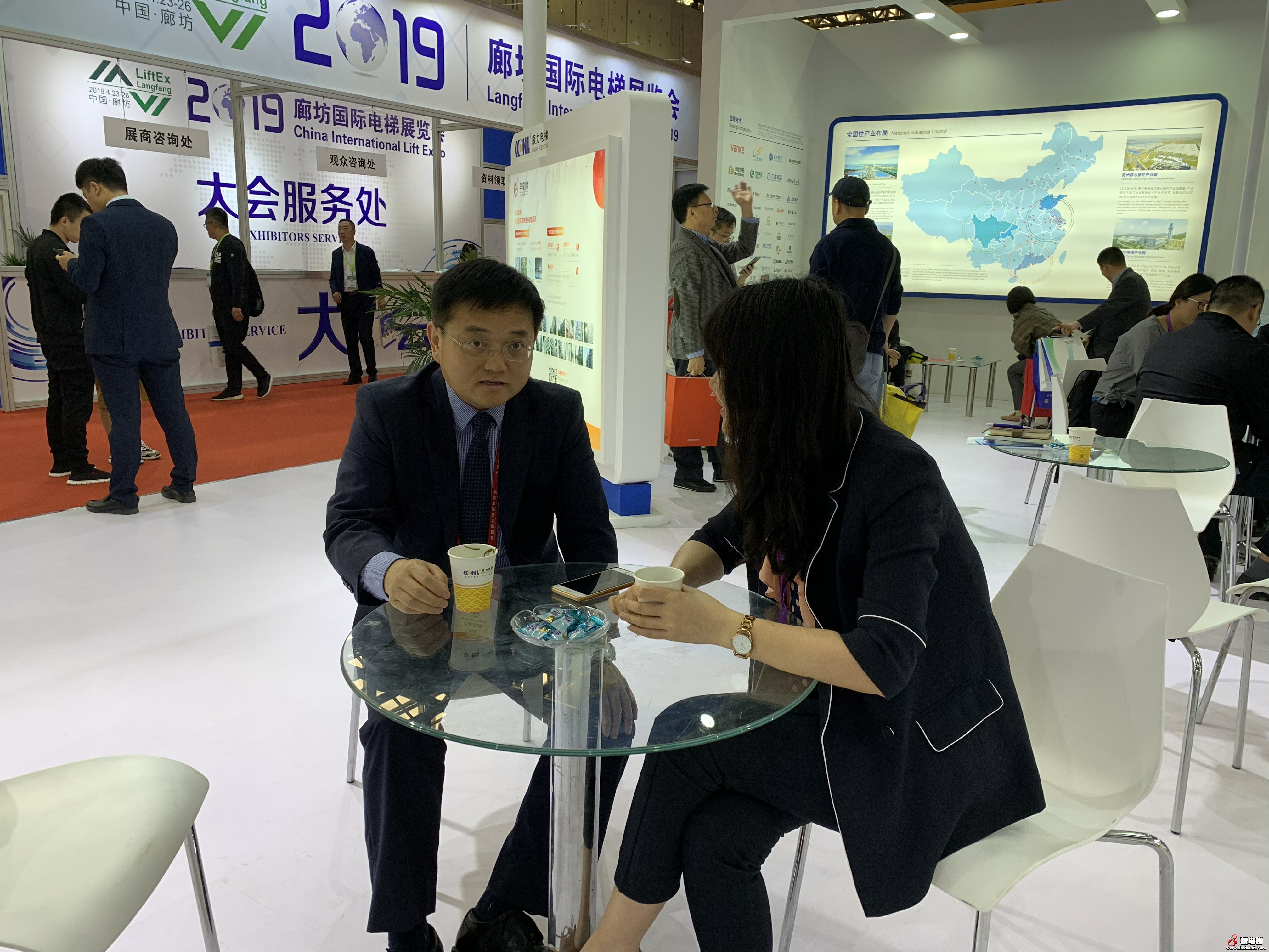 康力电梯2019廊坊展台(图9)