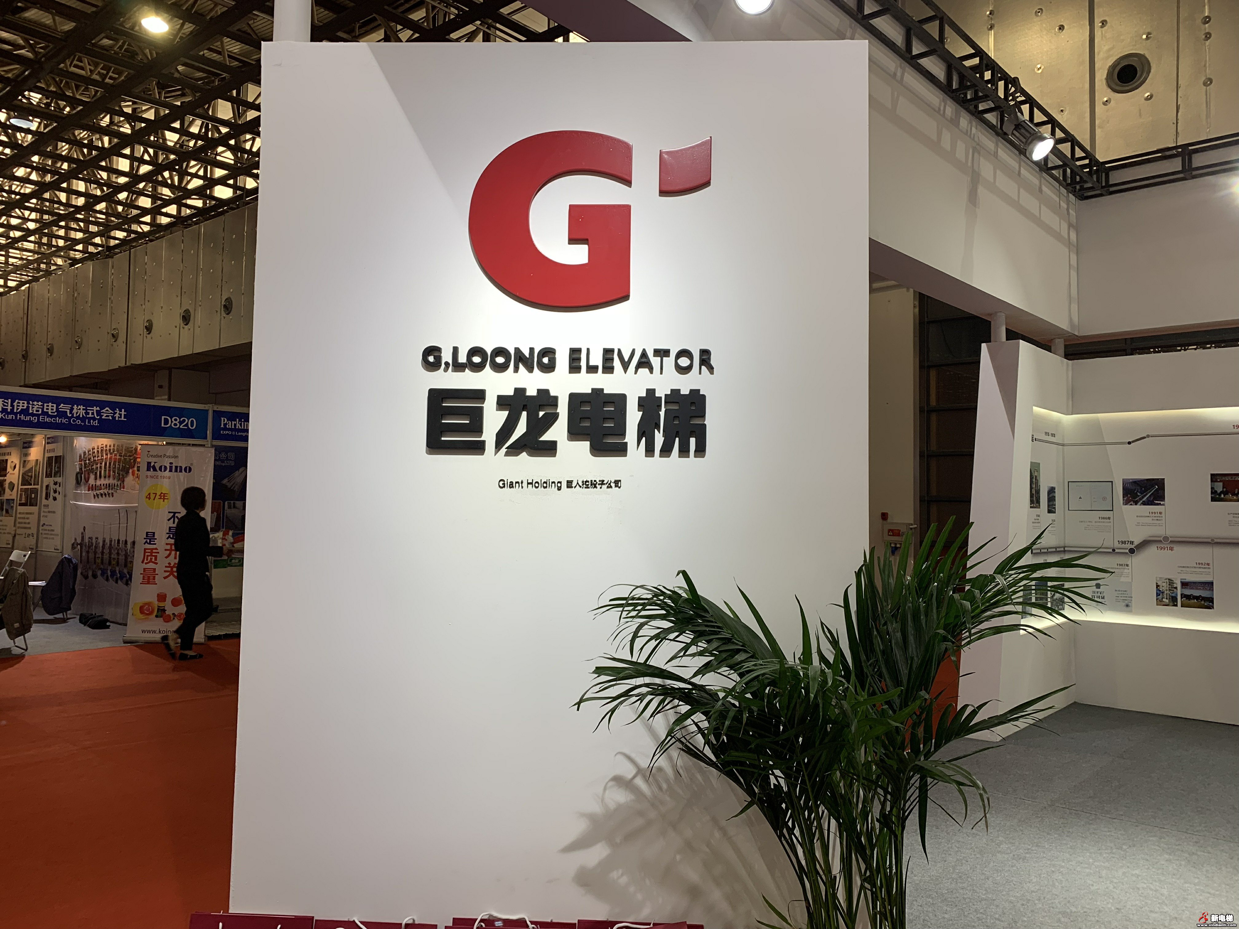 巨龙电梯2019廊坊展台(图20)