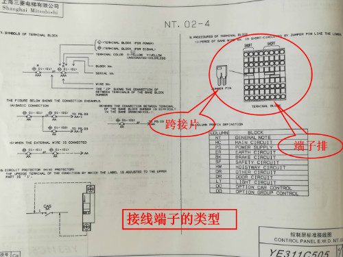 三菱电梯图纸识图要点(图7)