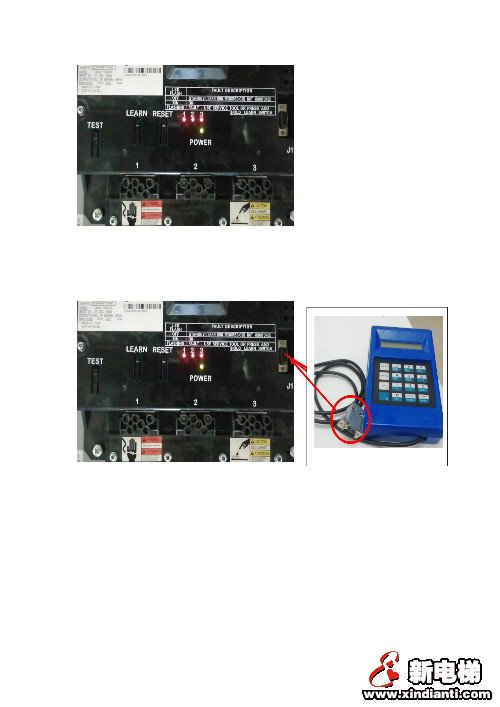 奥的斯电梯复合扁平钢带钢芯电阻自学习操作方法(图3)