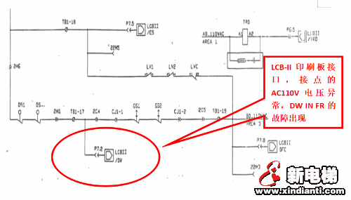 奥的斯3100电梯DW IN FR 故障分析与处理(图2)